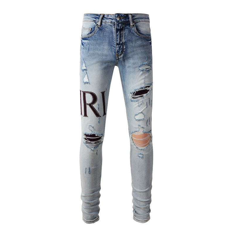 Calça Amiri Jeans Claro