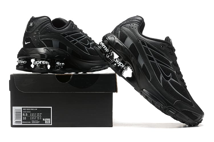 Supreme x Nike Shox Ride 2 Black