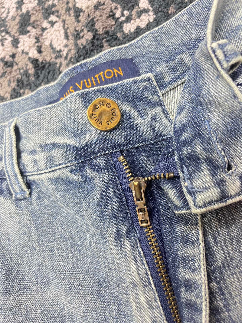 Short Louis Vuitton Jeans Claro