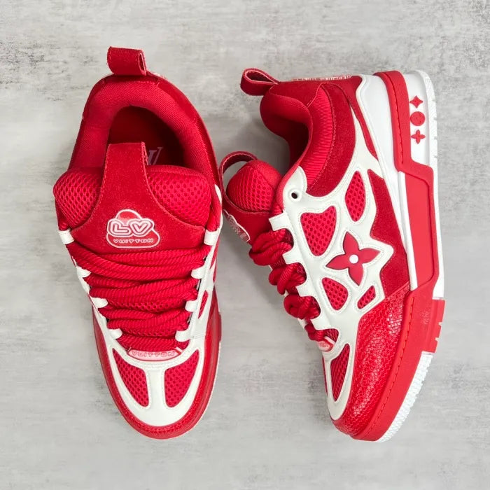 Louis Vuitton LV Skate Sneaker Red White