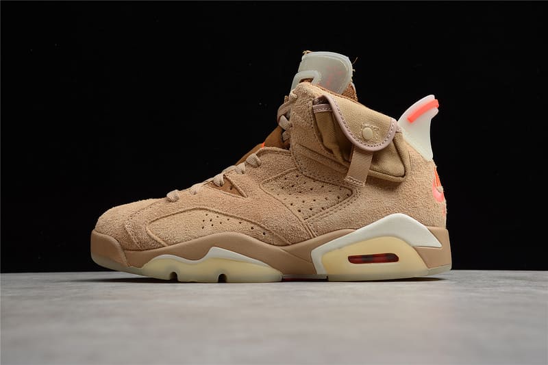 Air Jordan 6 Retro - Travis Scott "British Khaki"