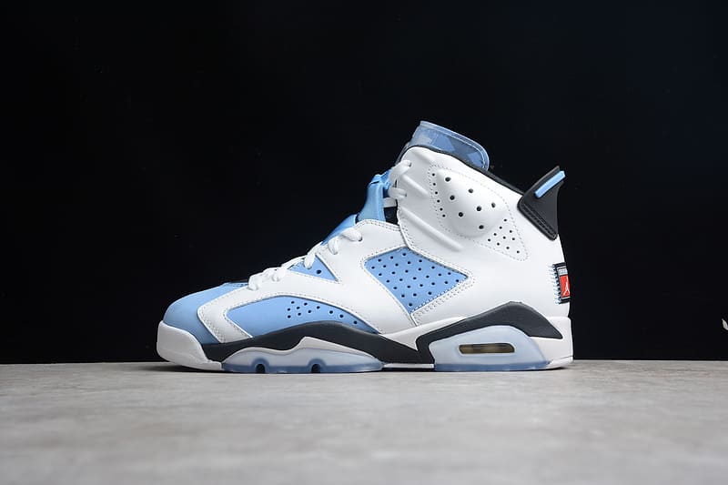 Air Jordan 6 Retro UNC White