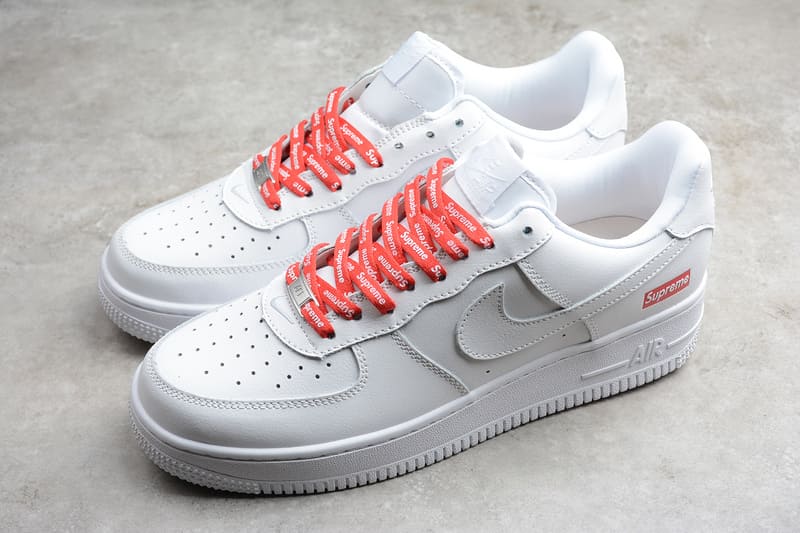 Tênis Air Force 1 Supreme Branco