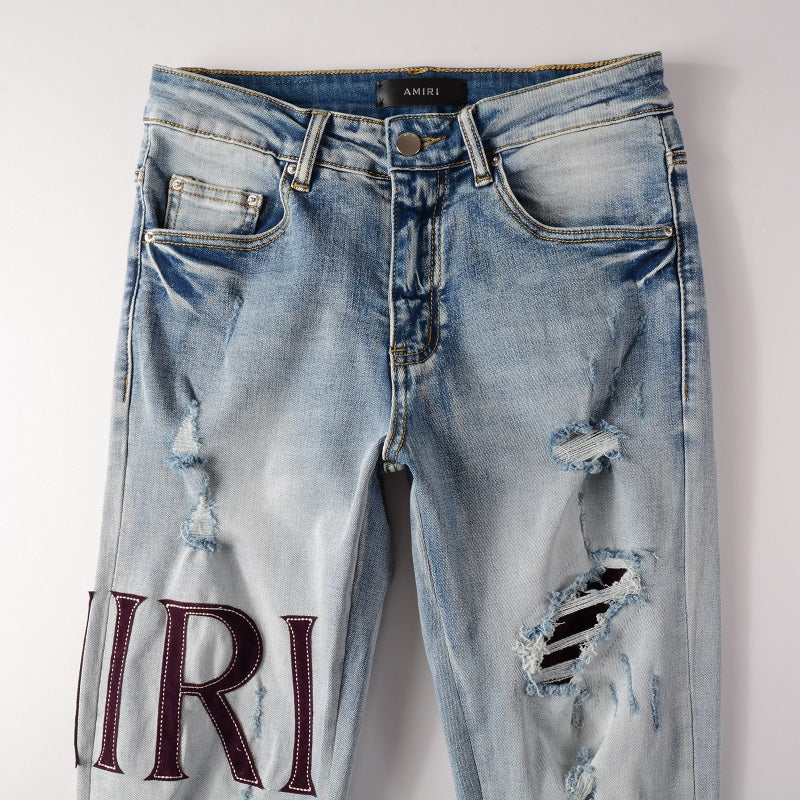 Calça Amiri Jeans Claro