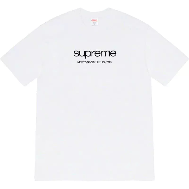 Camiseta Supreme Branco