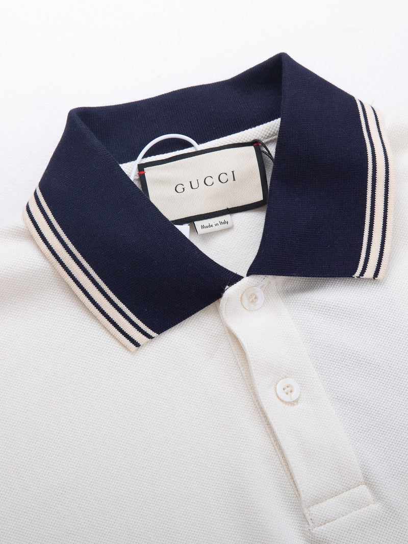 Camiseta Polo Gucci Branco