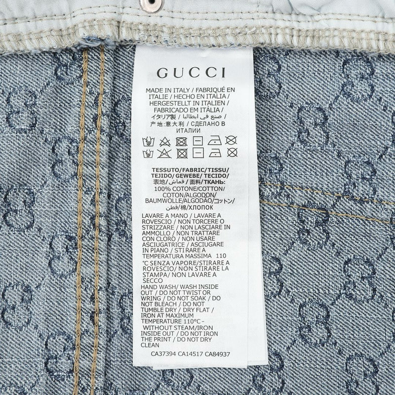 Short Jeans Claro Gucci