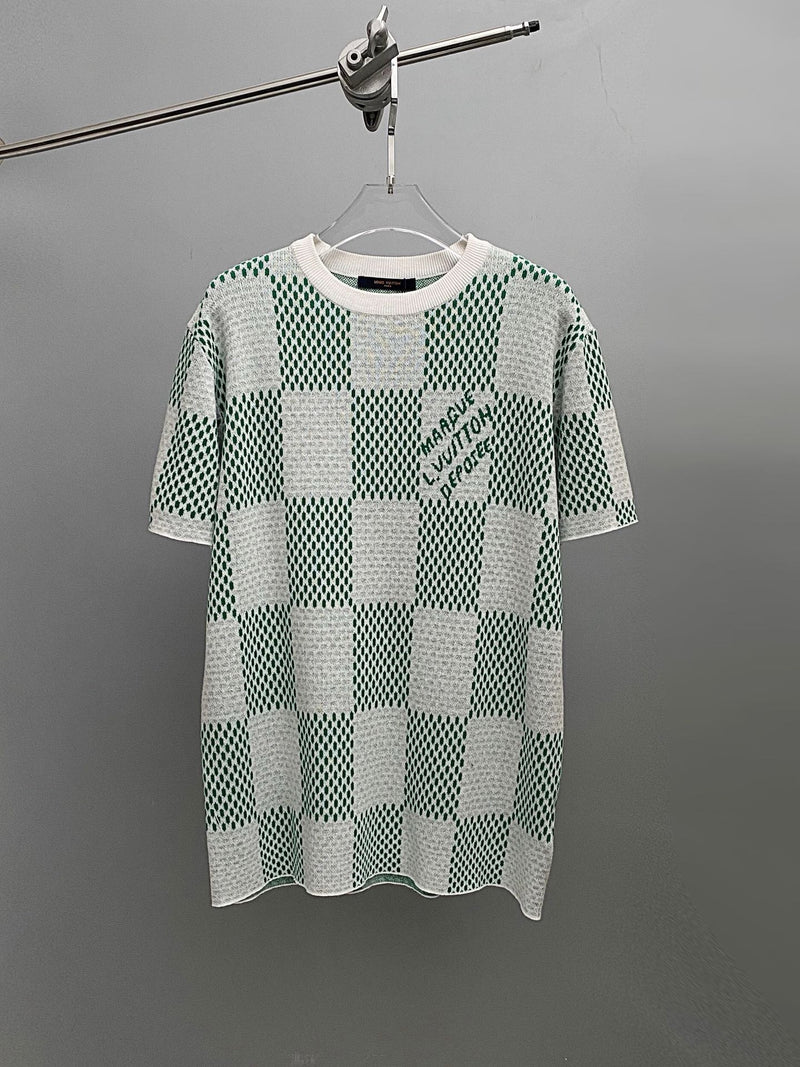 Camiseta Louis Vuitton Verde e Branca