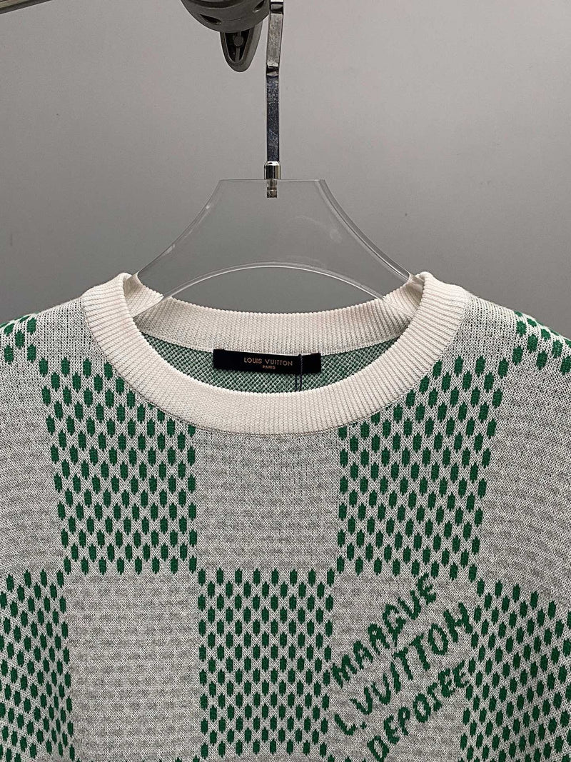 Camiseta Louis Vuitton Verde e Branca