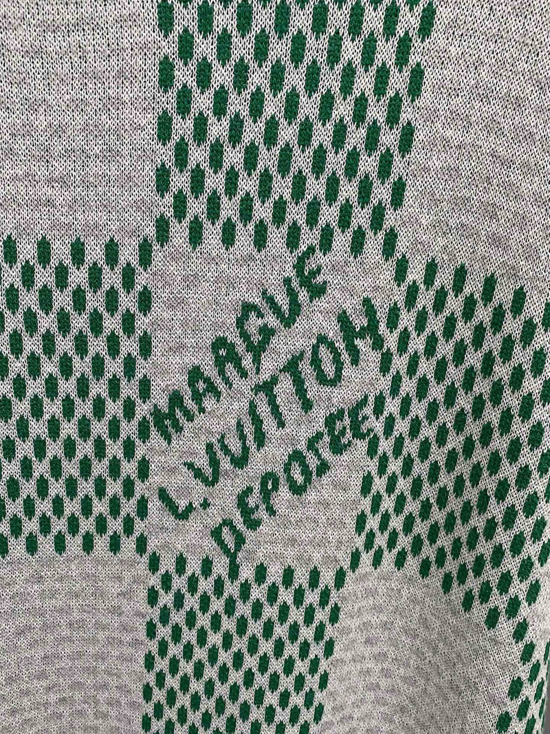 Camiseta Louis Vuitton Verde e Branca