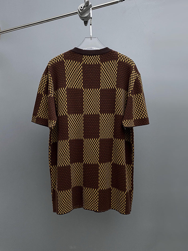 Camiseta Louis Vuitton Castanha