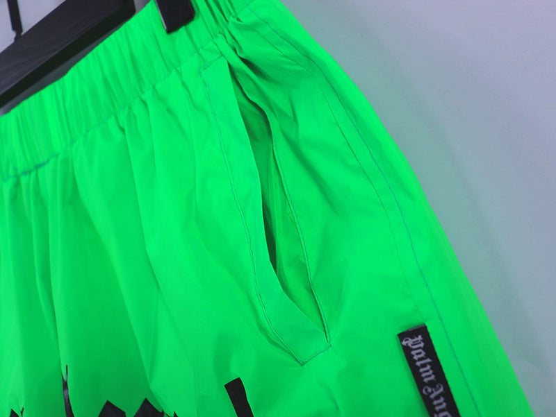 Shorts Palm Angels Verde