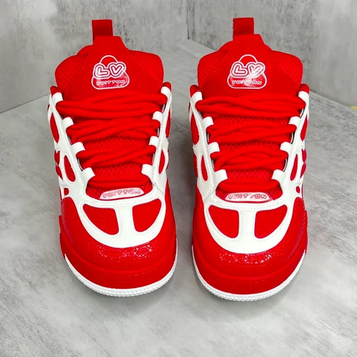 Louis Vuitton LV Skate Sneaker Red White