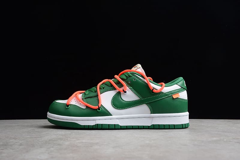 Nike Dunk Low Off-White Pine Green