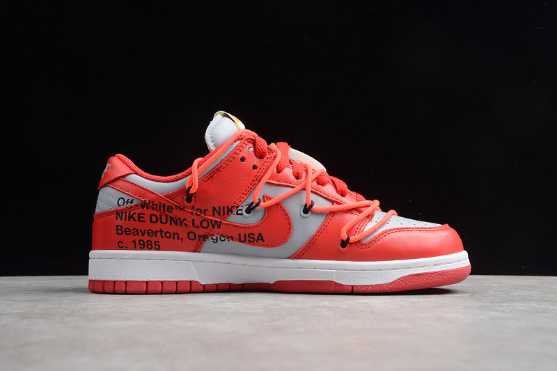 Nike Dunk Low Off-White University Red