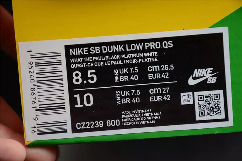 Nike SB Dunk Low What The Paul