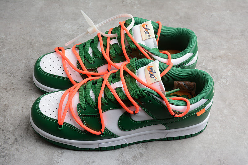 Nike Dunk Low Off-White Pine Green