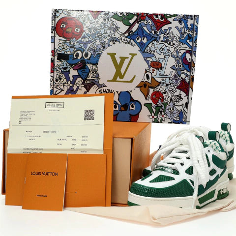 Tênis Louis Vuitton Skate Verde