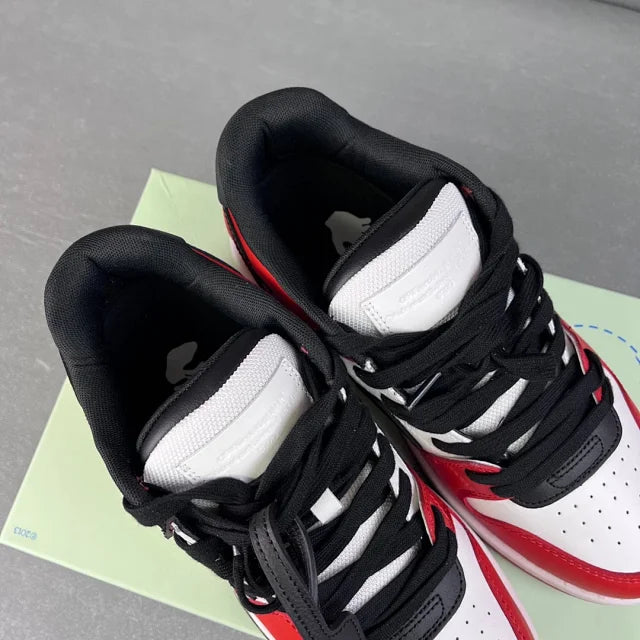 Off-White Out Of Office "OOO" Black White Red